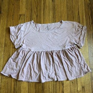 Free People Odyssey Babydoll Top